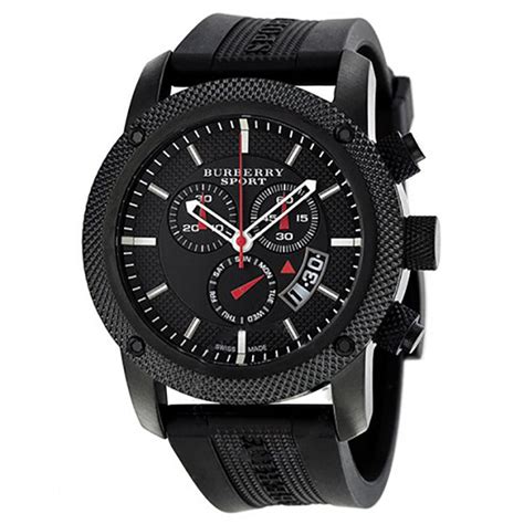 burberry watch bu7701|Burberry Endurance Chronograph Black Dial Black PVD Men's .